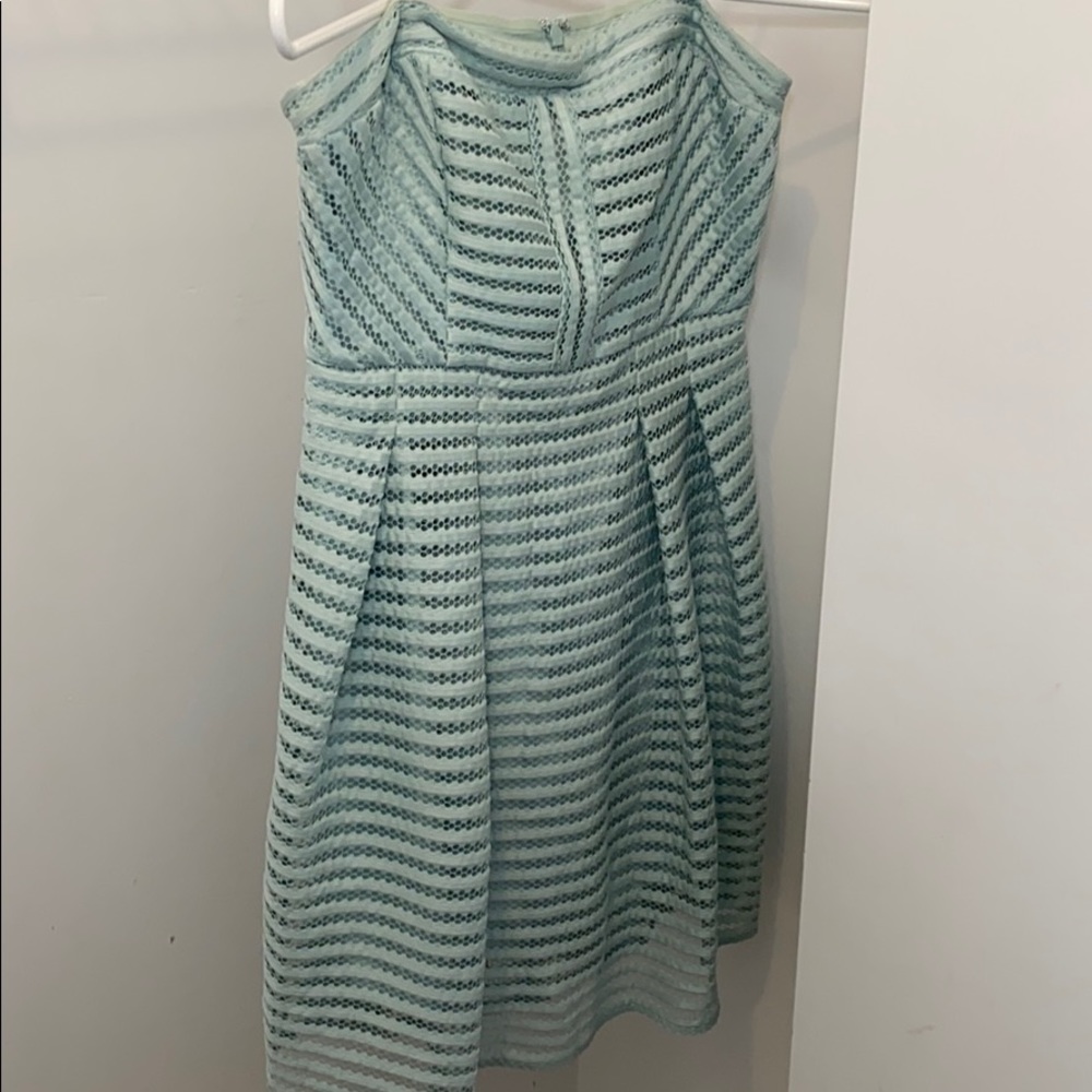 Blue dress